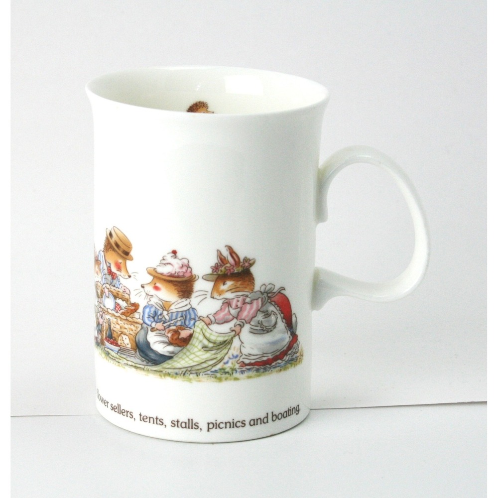 Dunoon Foxwood Tales Mug Brian Paterson The Foxwood Regatta Bone China England